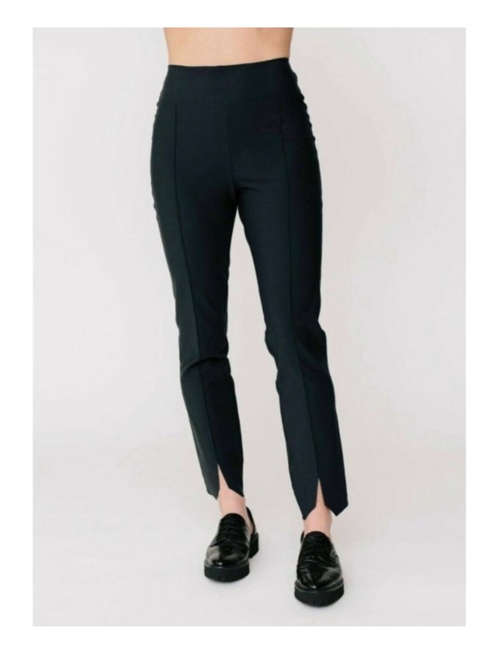 Epoque Evolution Jet Set Trouser High-Rise Black Straight Leg | Size 6